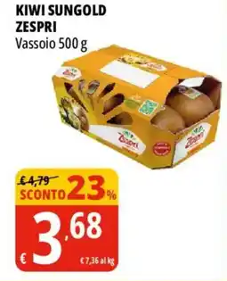 Tigros Kiwi sungold ZESPRI offerta