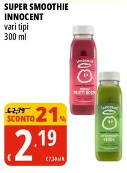Tigros Super smoothie INNOCENT offerta