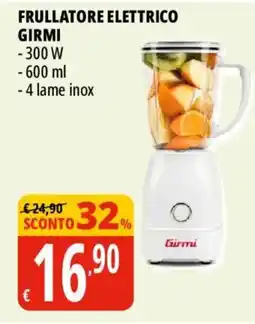 Tigros Frullatore elettrico GIRMI offerta