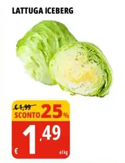 Tigros Lattuga iceberg offerta