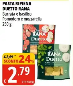 Tigros Pasta ripiena duetto RANA offerta
