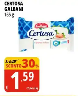 Tigros Certosa GALBANI offerta