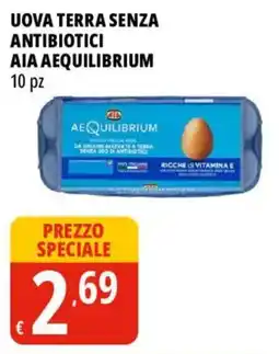 Tigros Uova terra senza antibiotici aia aequilibrium 10 pz offerta