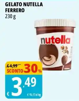 Tigros Gelato nutella FERRERO offerta