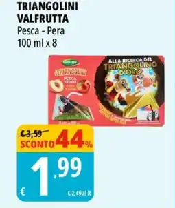 Tigros Triangolini VALFRUTTA offerta