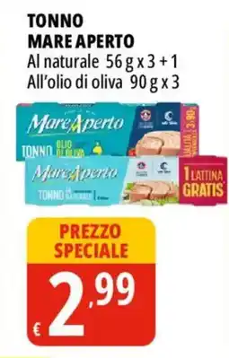 Tigros Tonno MARE APERTO offerta