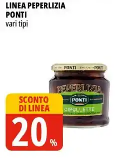 Tigros Linea peperlizia PONTI offerta