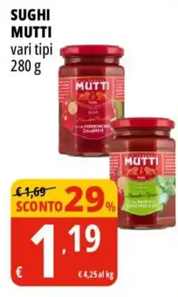 Tigros Sughi MUTTI offerta