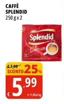 Tigros Caffè SPLENDID offerta