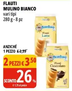 Tigros Flauti MULINO BIANCO offerta