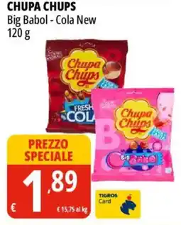 Tigros CHUPA CHUPS Big Babol - Cola New offerta