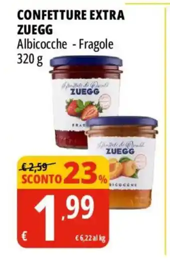 Tigros Confetture extra ZUEGG offerta