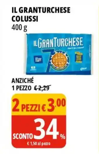 Tigros Il granturchese COLUSSI offerta