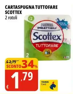 Tigros Cartaspugna tuttofare SCOTTEX offerta