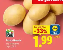 Lidl Patate Novelle offerta