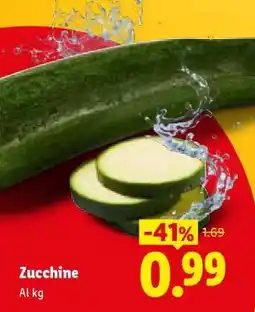 Lidl Zucchine offerta