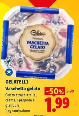 Lidl Gelatelli Vaschetta gelato offerta