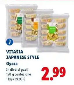 Lidl VITASIA JAPANESE STYLE Gyoza offerta