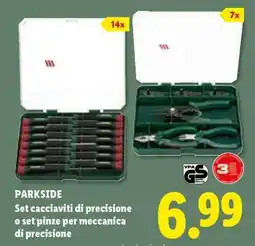 Lidl PARKSIDE offerta