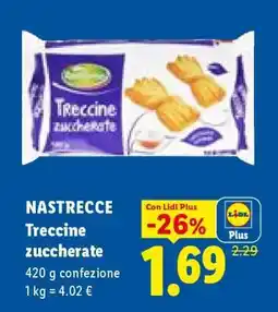 Lidl NASTRECCE offerta