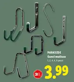 Lidl PARKSIDE Ganci multiuso offerta