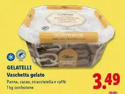 Lidl Gelatelli Vaschetta gelato offerta