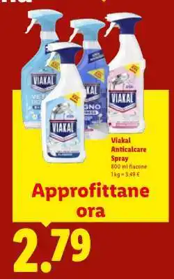 Lidl Viakal Anticalcare Spray offerta