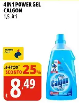 Tigros 4in1 power gel CALGON offerta
