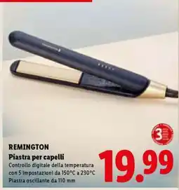 Lidl REMINGTON Piastra per capelli offerta