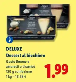 Lidl Deluxe Dessert al bicchiere offerta