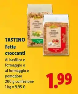 Lidl Tastino Fette croccanti offerta