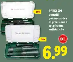 Lidl PARKSIDE Utensili per meccanica di precisione o set pinzette antistatiche offerta