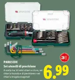 Lidl PARKSIDE Set utensili di precisione offerta