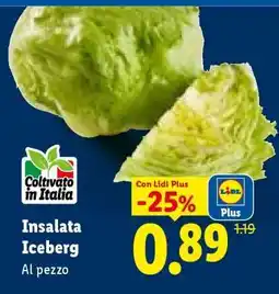 Lidl INSALATA ICEBERG offerta