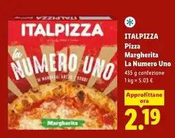 Lidl ITALPIZZA Pizza Margherita La Numero Uno offerta