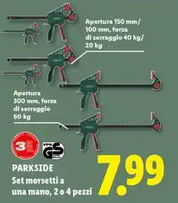 Lidl PARKSIDE offerta