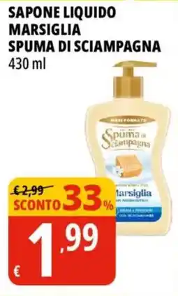 Tigros Sapone liquido marsiglia SPUMA DI SCIAMPAGNA offerta