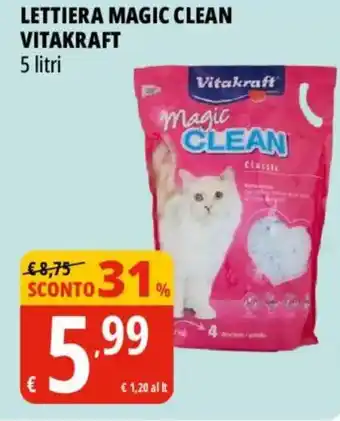 Tigros Lettiera magic clean VITAKRAFT offerta