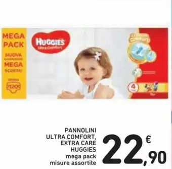 Spazio Conad Huggies Pannolini Ultra Comfort, Extra Care offerta
