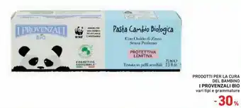 Spazio Conad -30% I Provenzali Bio Prodotti per La Cura del Bambino offerta