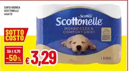 Famila Carta igienica SCOTTONELLE offerta