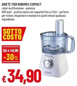 Famila ARIETE 1769 robomix compact offerta