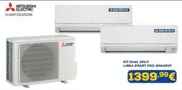 Euronics MITSUBISHI ELECTRIC KIT DUAL SPLIT LINEA SMART MXZ-2HA40VF offerta