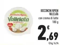 Conad Superstore Bocconcini ripieni VALLELATA offerta
