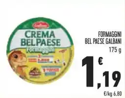 Conad Superstore Formaggini bel paese GALBANI offerta
