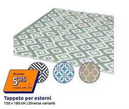 Action Tappeto per esterni 120 x 180 cm offerta