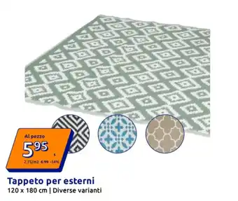 Tappeto per esterni 120 x 180 cm