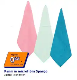 Action Panni in microfibra Spargo offerta