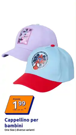 Action Cappellino per bambini One Size offerta
