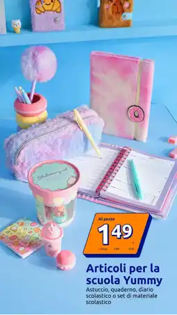 Action Articoli per la scuola Yummy offerta